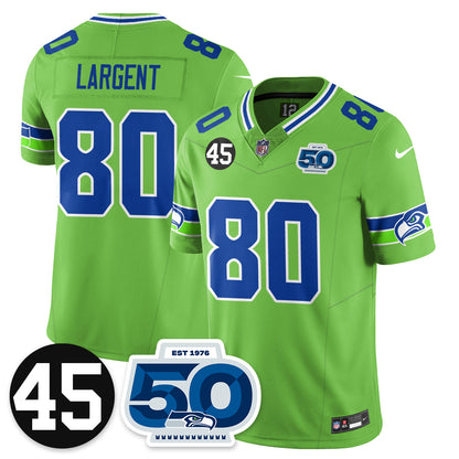 Seattle Seahawks Vapor Limited Jersey - Honor Kenny Easley - All Stitched
