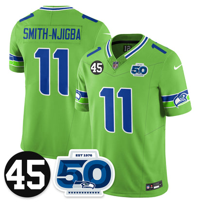 Seattle Seahawks Vapor Limited Jersey - Honor Kenny Easley - All Stitched