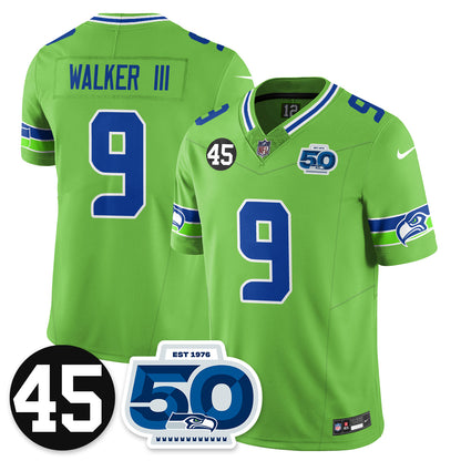 Seattle Seahawks Vapor Limited Jersey - Honor Kenny Easley - All Stitched