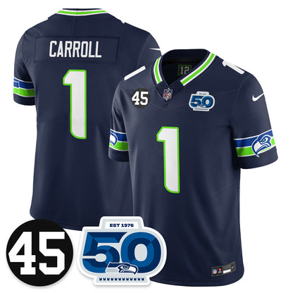 Seattle Seahawks Vapor Limited Jersey - Honor Kenny Easley - All Stitched