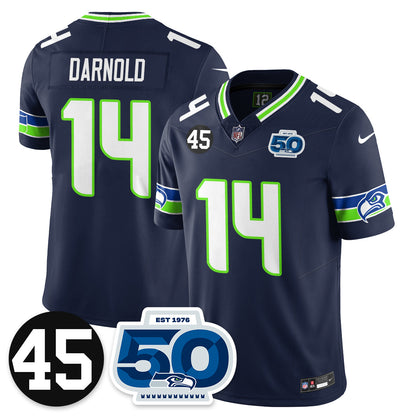 Seattle Seahawks Vapor Limited Jersey - Honor Kenny Easley - All Stitched