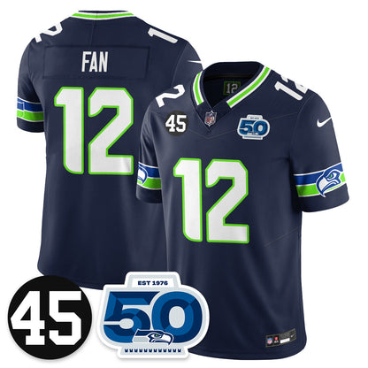 Seattle Seahawks Vapor Limited Jersey - Honor Kenny Easley - All Stitched