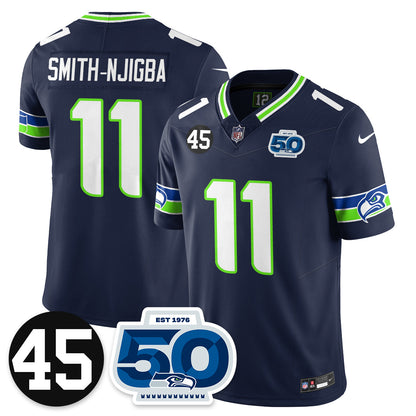 Seattle Seahawks Vapor Limited Jersey - Honor Kenny Easley - All Stitched