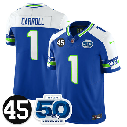 Seattle Seahawks Vapor Limited Jersey - Honor Kenny Easley - All Stitched