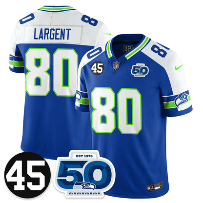 Seattle Seahawks Vapor Limited Jersey - Honor Kenny Easley - All Stitched