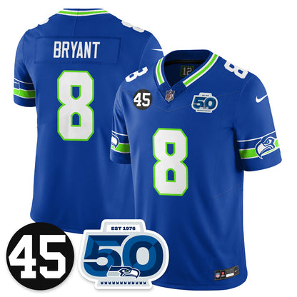 Seattle Seahawks Vapor Limited Jersey - Honor Kenny Easley - All Stitched