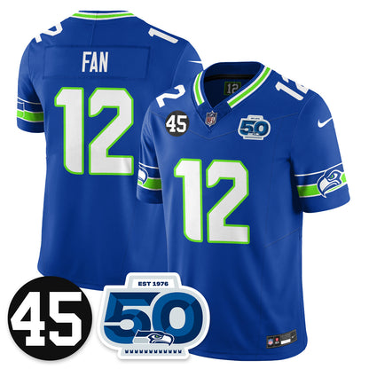 Seattle Seahawks Vapor Limited Jersey - Honor Kenny Easley - All Stitched