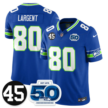 Seattle Seahawks Vapor Limited Jersey - Honor Kenny Easley - All Stitched