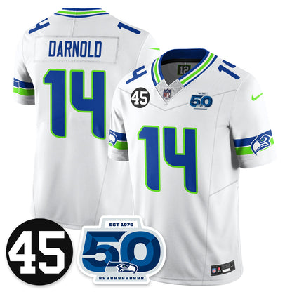 Seattle Seahawks Vapor Limited Jersey - Honor Kenny Easley - All Stitched