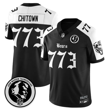 CHI Gothic Vapor Limited Jersey - John Madden Patch - All Stitched