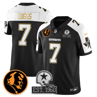 DAL Vapor Limited Gold Jersey - John Madden Patch - All Stitched