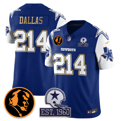 DAL Vapor Limited Gold Jersey - John Madden Patch - All Stitched