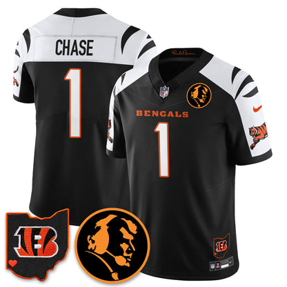 CIN Vapor Limited Jersey - John Madden Patch - All Stitched