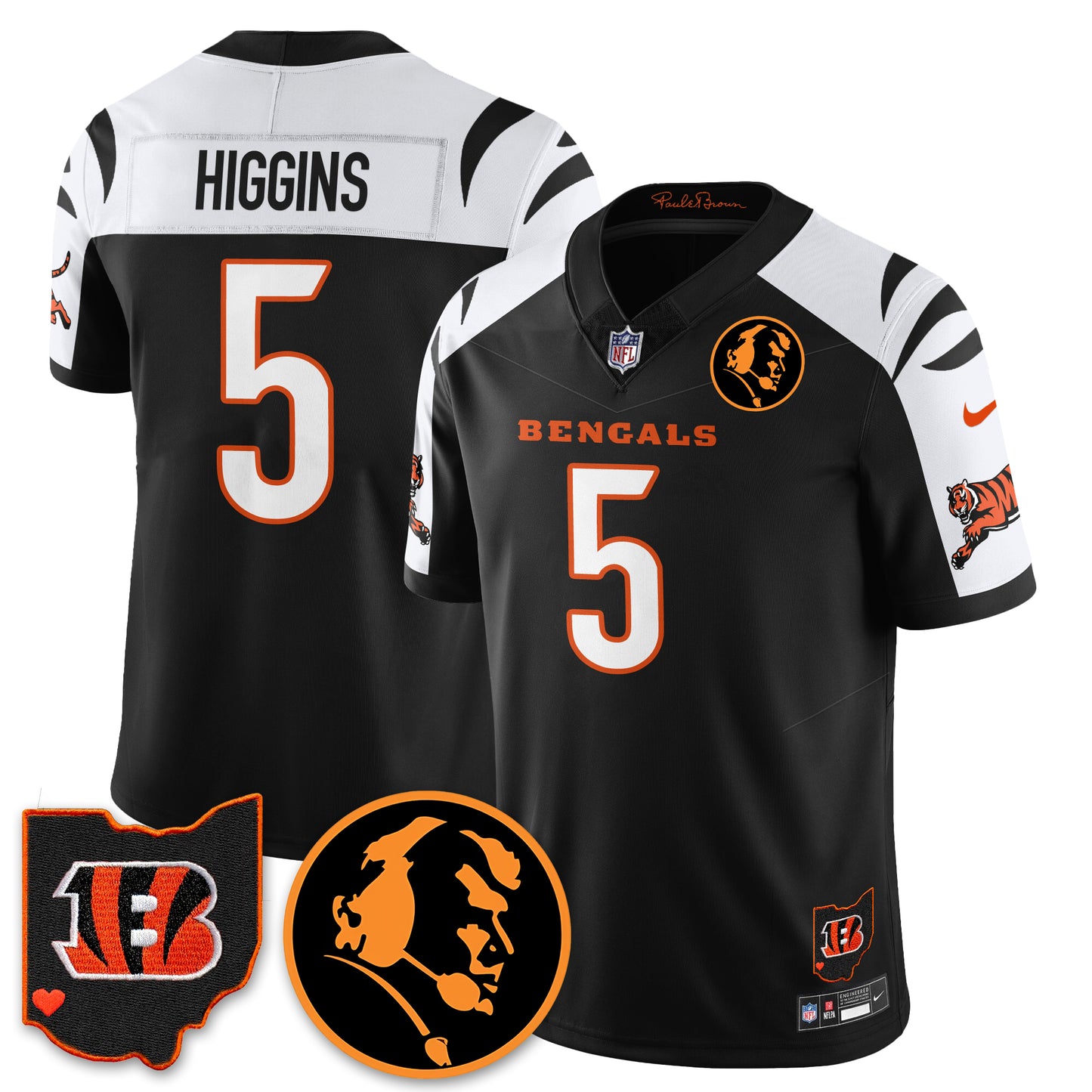 CIN Vapor Limited Jersey - John Madden Patch - All Stitched