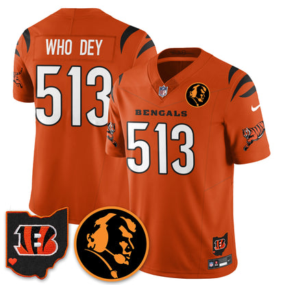 CIN Vapor Limited Jersey - John Madden Patch - All Stitched