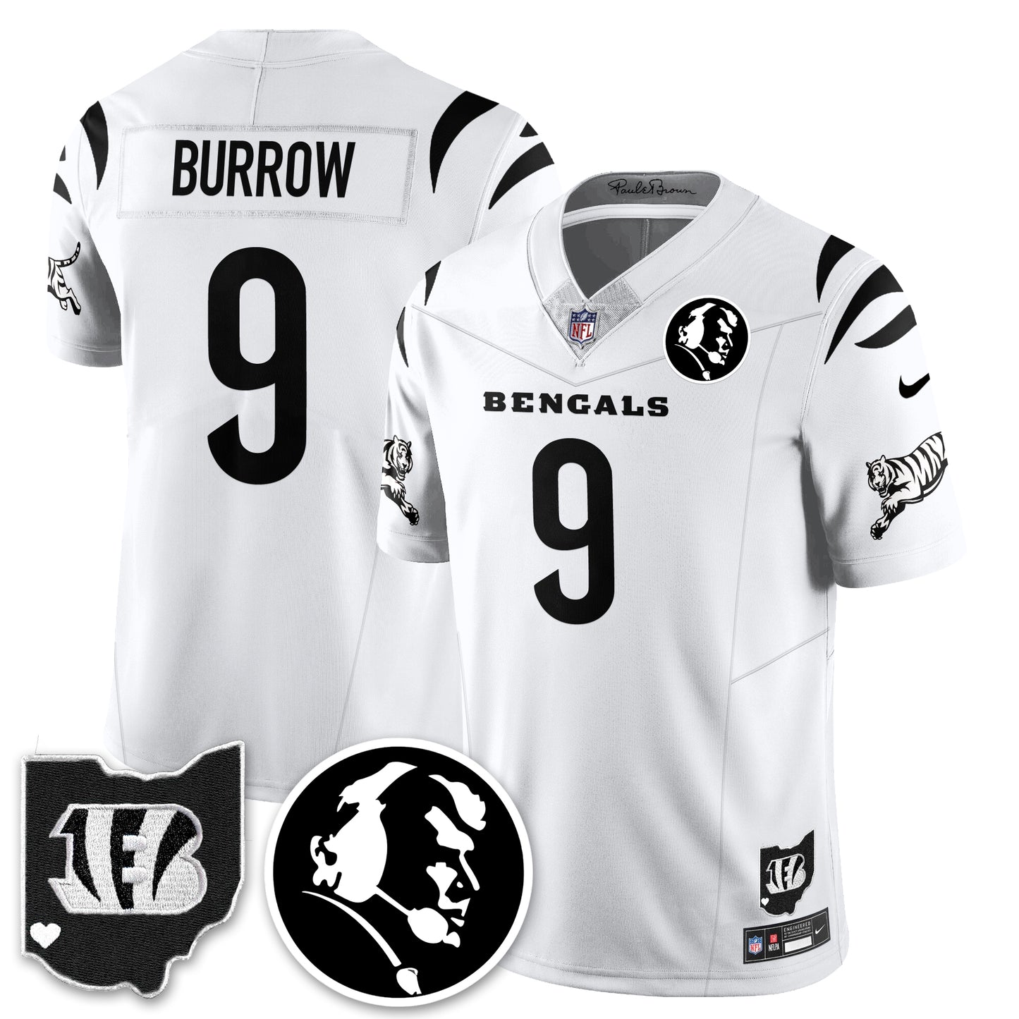 CIN Vapor Limited Jersey - John Madden Patch - All Stitched