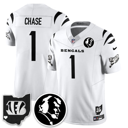 CIN Vapor Limited Jersey - John Madden Patch - All Stitched