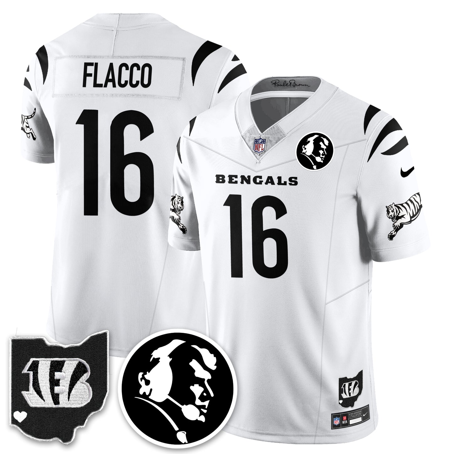 CIN Vapor Limited Jersey - John Madden Patch - All Stitched