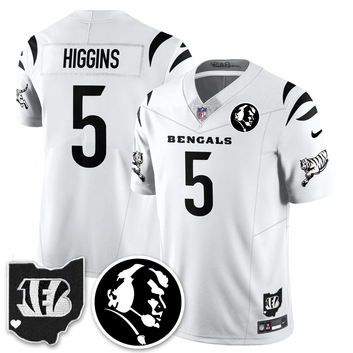 CIN Vapor Limited Jersey - John Madden Patch - All Stitched