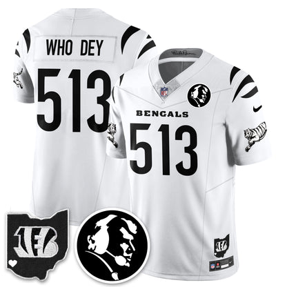 CIN Vapor Limited Jersey - John Madden Patch - All Stitched