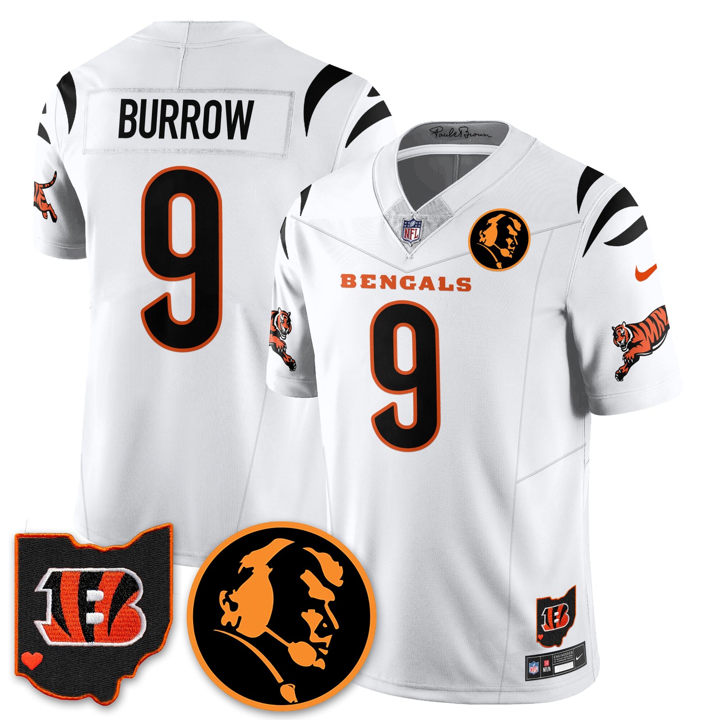 CIN Vapor Limited Jersey - John Madden Patch - All Stitched