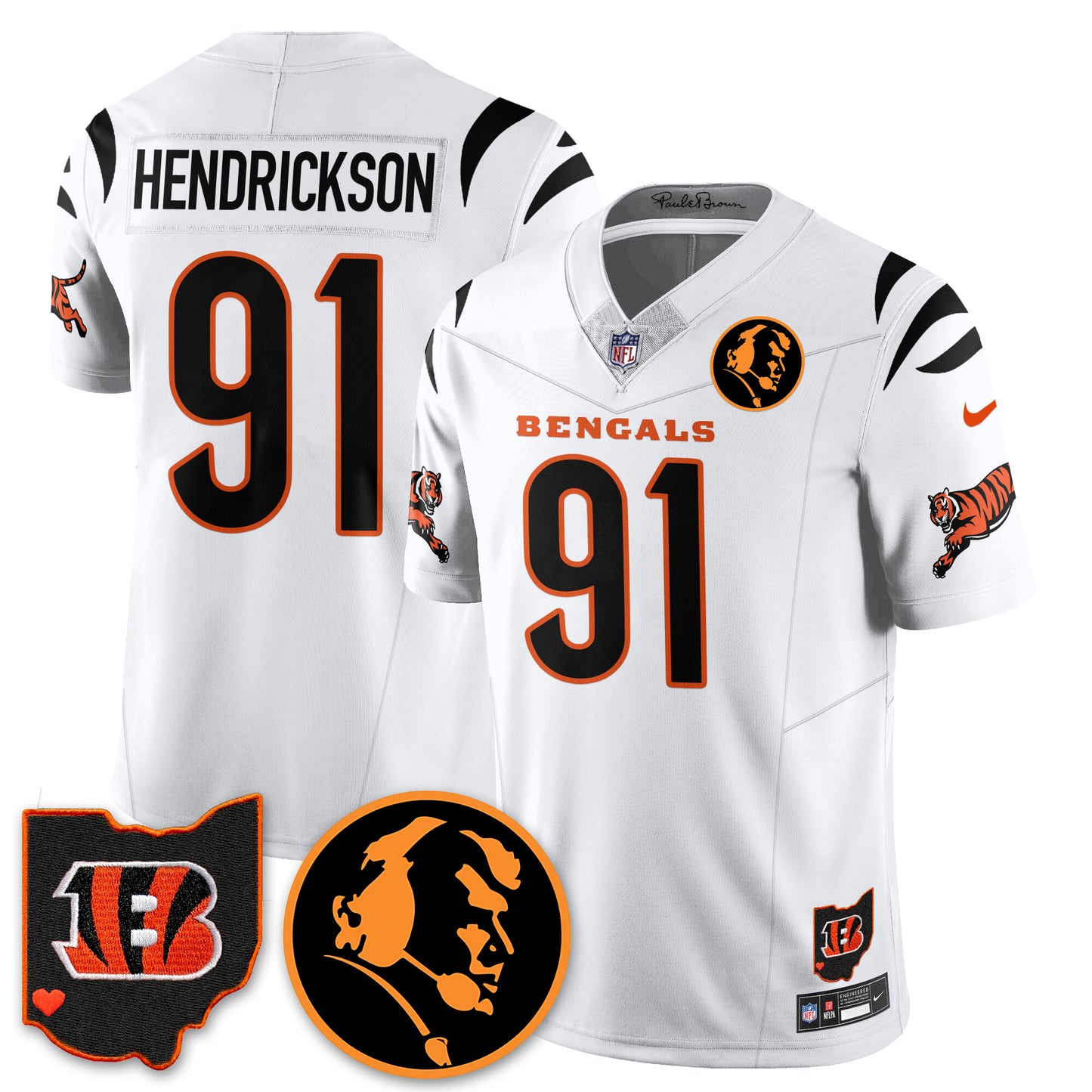 CIN Vapor Limited Jersey - John Madden Patch - All Stitched