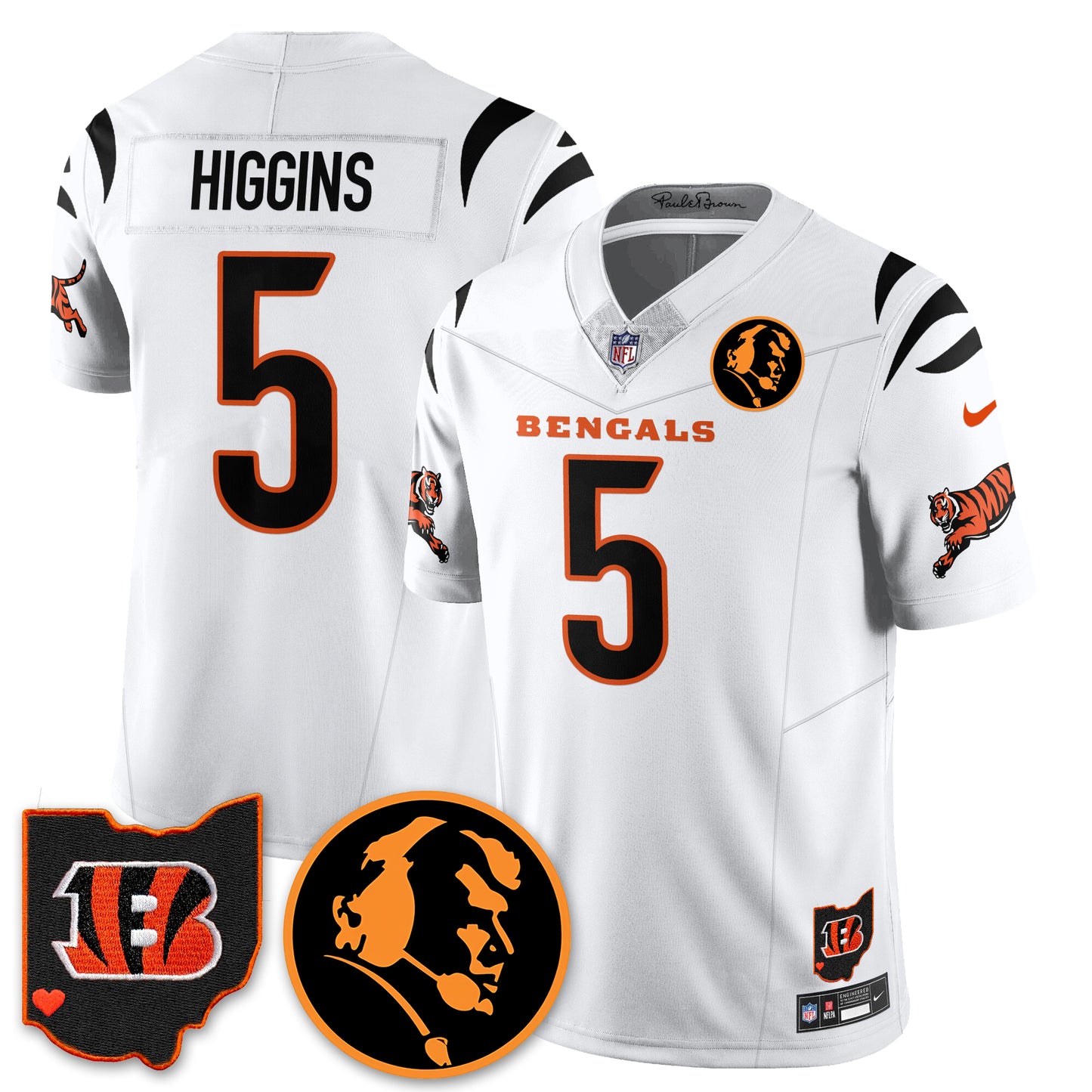 CIN Vapor Limited Jersey - John Madden Patch - All Stitched