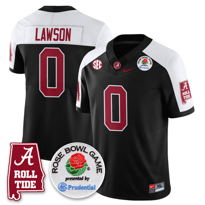 BAMA Rose Bowl Vapor Limited Jersey - All Stitched