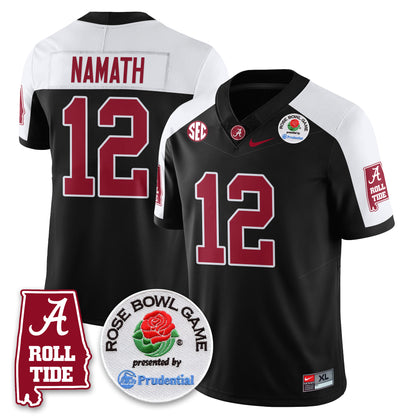 BAMA Rose Bowl Vapor Limited Jersey - All Stitched