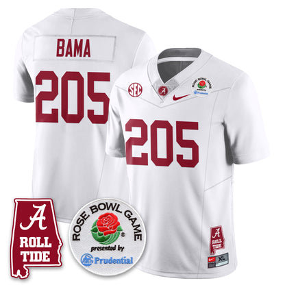 BAMA Rose Bowl Vapor Limited Jersey - All Stitched