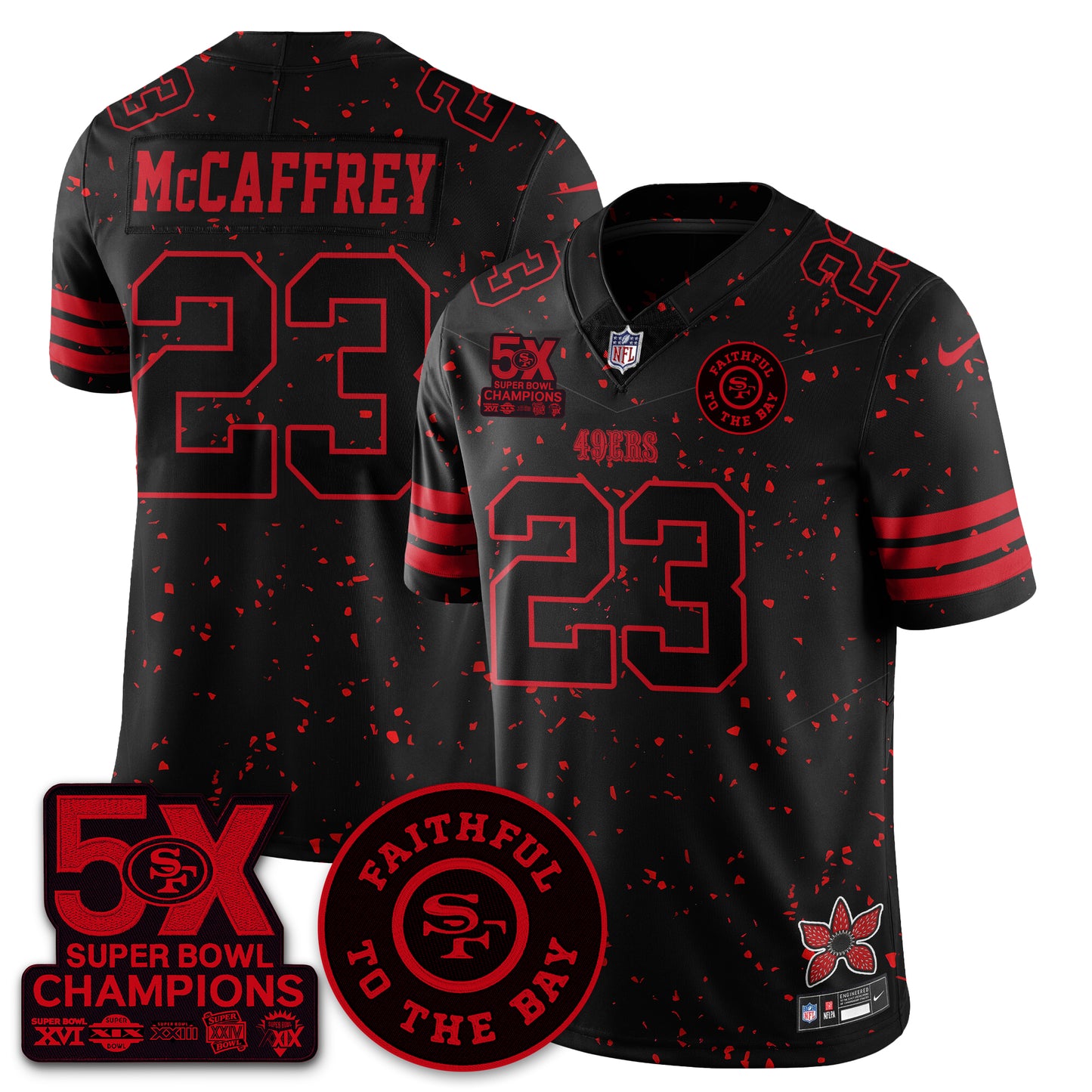 SF 'Stranger Things Edition' Vapor Limited Jersey - All Stitched