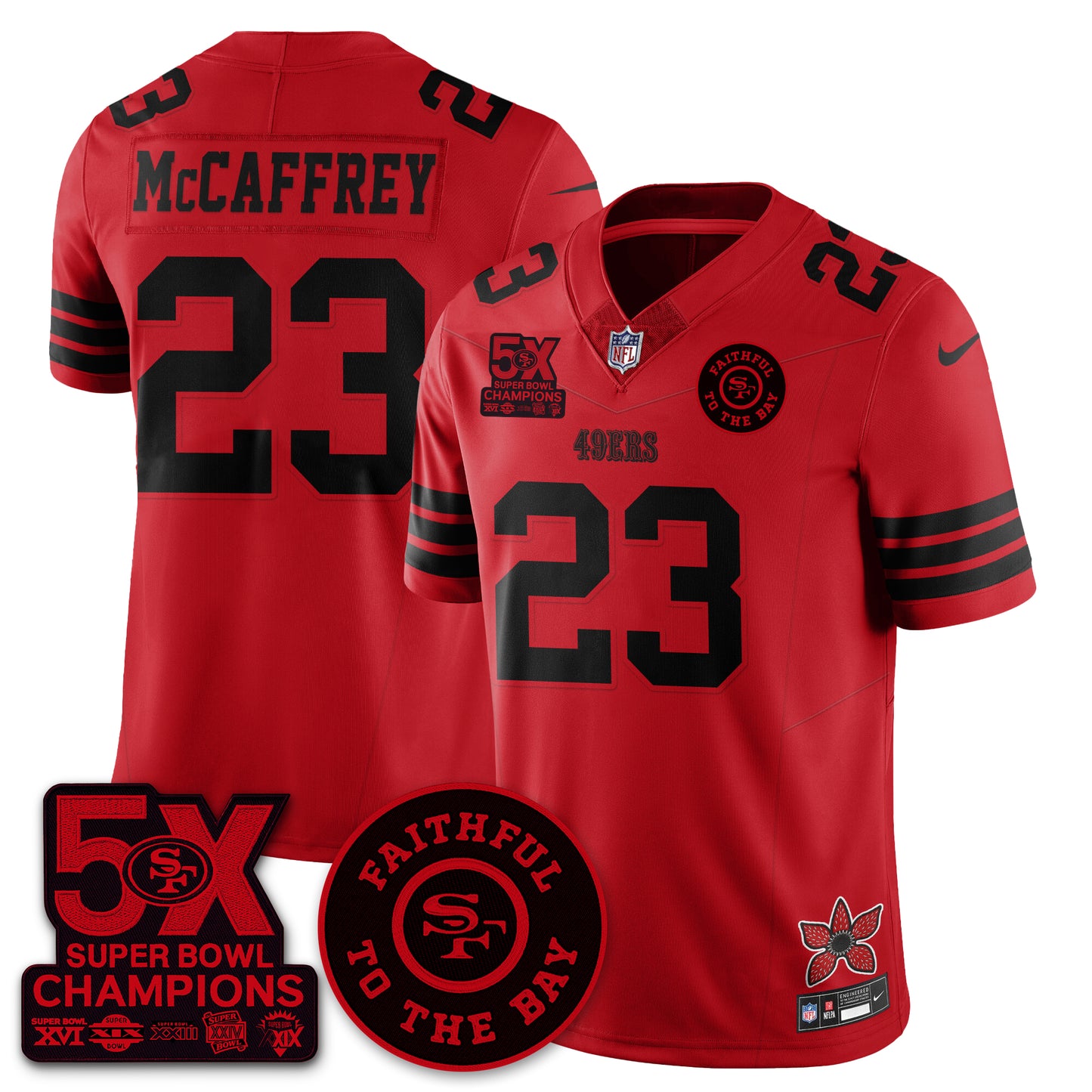 SF 'Stranger Things Edition' Vapor Limited Jersey - All Stitched