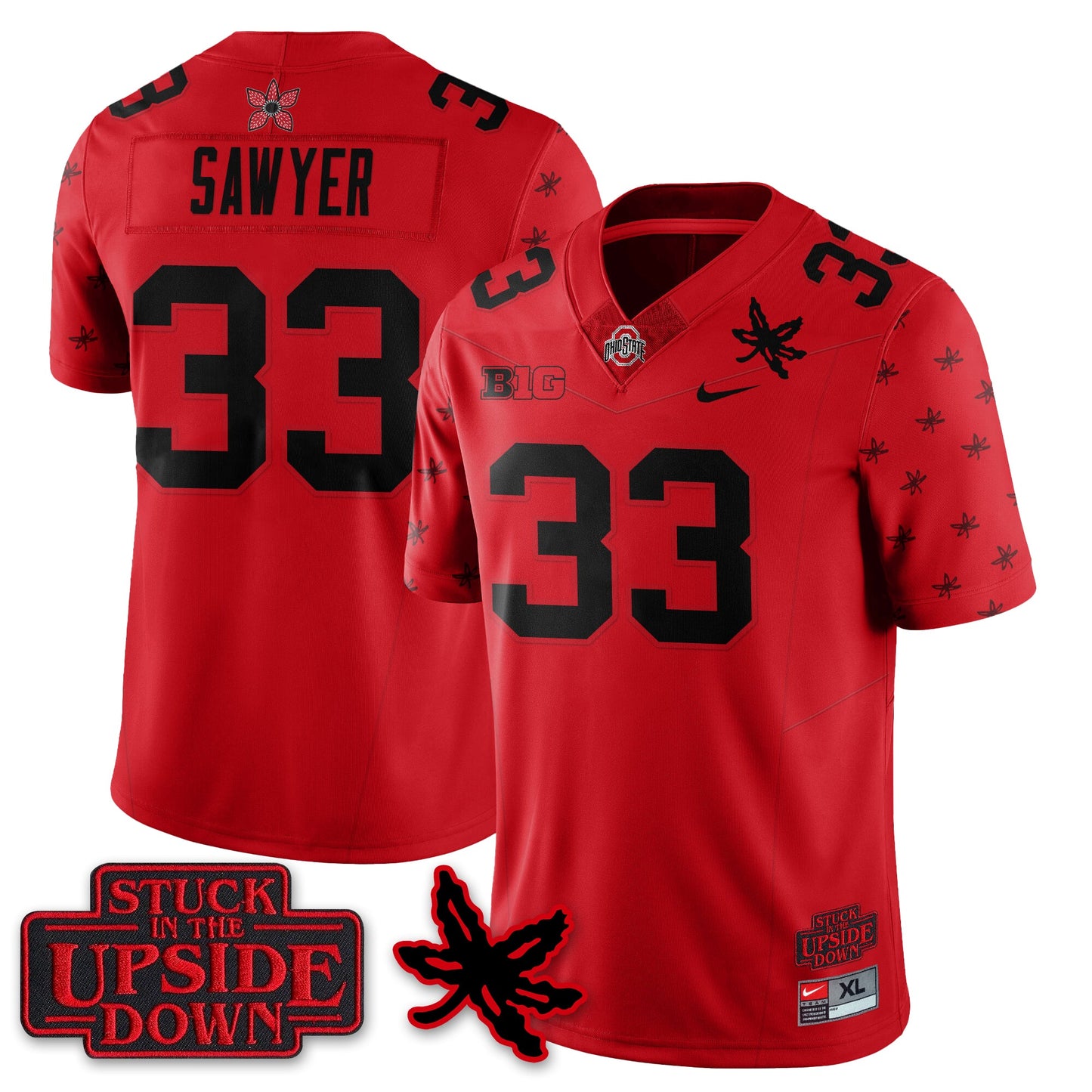 OSU 'Stranger Things Edition' Vapor Limited Jersey - All Stitched