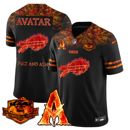BUF x Avatar 3 Fire and Ash Jersey - Stitched