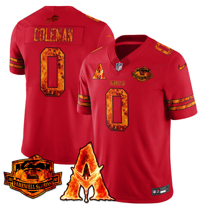 BUF x Avatar 3 Fire and Ash Jersey - Stitched