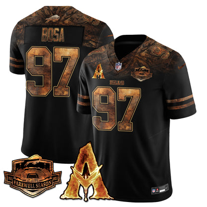 BUF x Avatar 3 Fire and Ash Jersey V2 - All Stitched