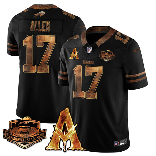 BUF x Avatar 3 Fire and Ash Jersey V2 - All Stitched