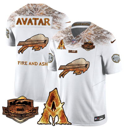 BUF x Avatar 3 Fire and Ash Jersey V2 - Stitched