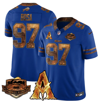 BUF x Avatar 3 Fire and Ash Jersey V2 - All Stitched