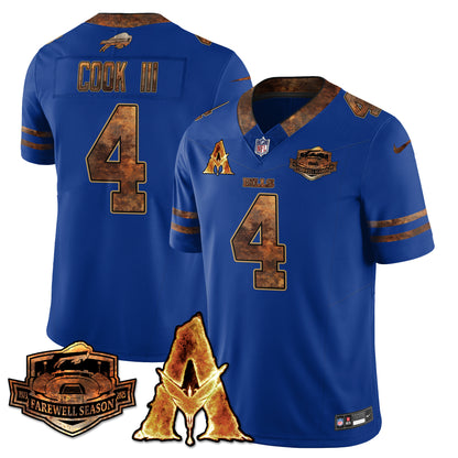 BUF x Avatar 3 Fire and Ash Jersey V2 - All Stitched