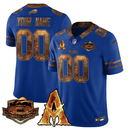 BUF x Avatar 3 Fire and Ash Jersey V2 - All Stitched