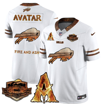 BUF x Avatar 3 Fire and Ash Jersey V2 - Stitched