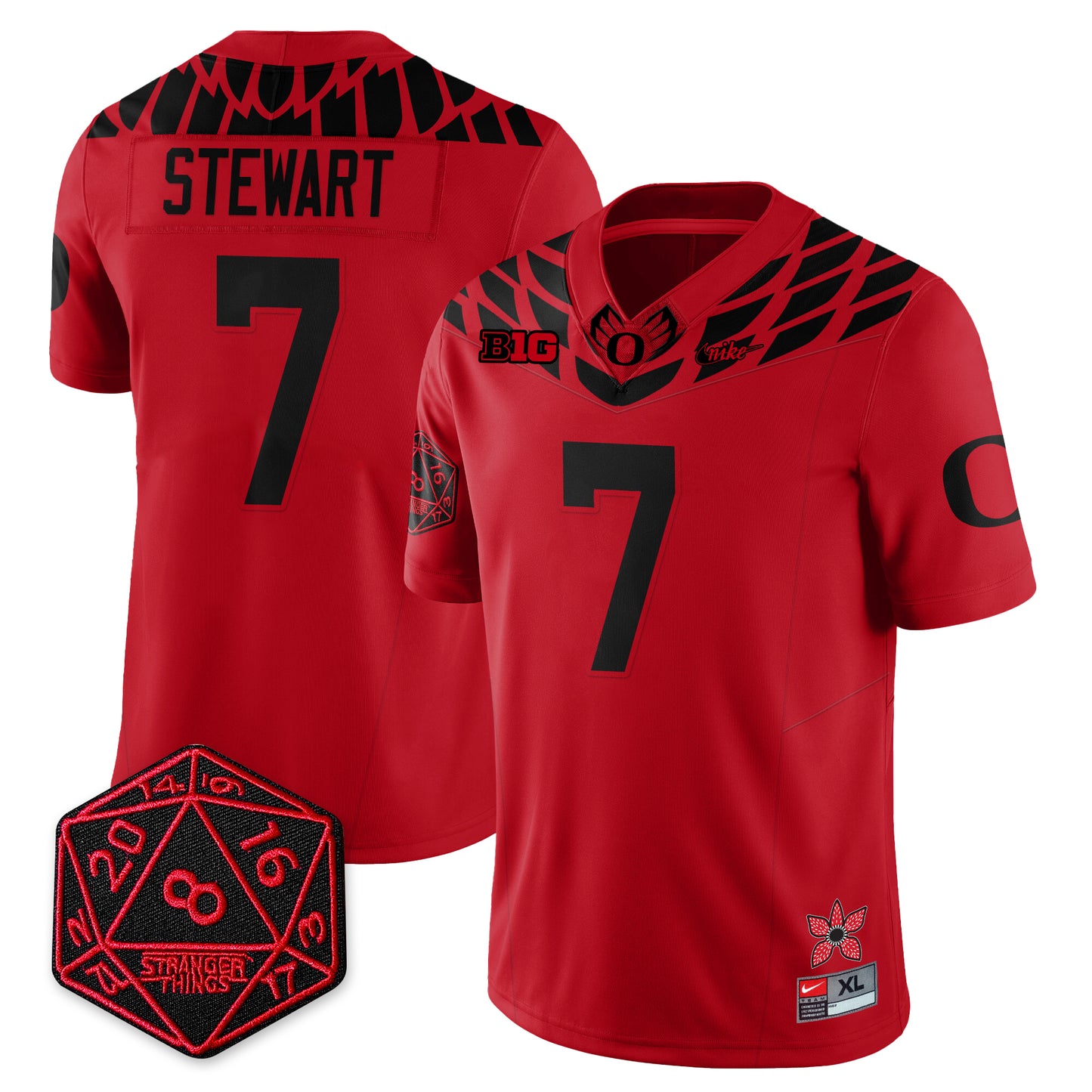 ORE "Shoe Duck" Stranger Things Vapor Limited Jersey - All Stitched