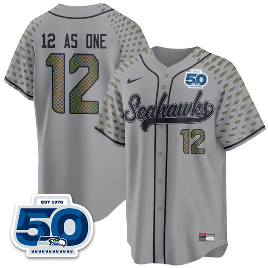 Seattle Seahawks 2025 Rivalries Vapor Limited Baseball Jersey - All Stitched