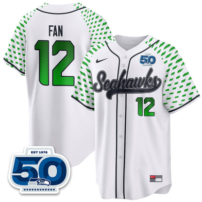 Seattle Seahawks 2025 Rivalries Vapor Limited Baseball Jersey - All Stitched
