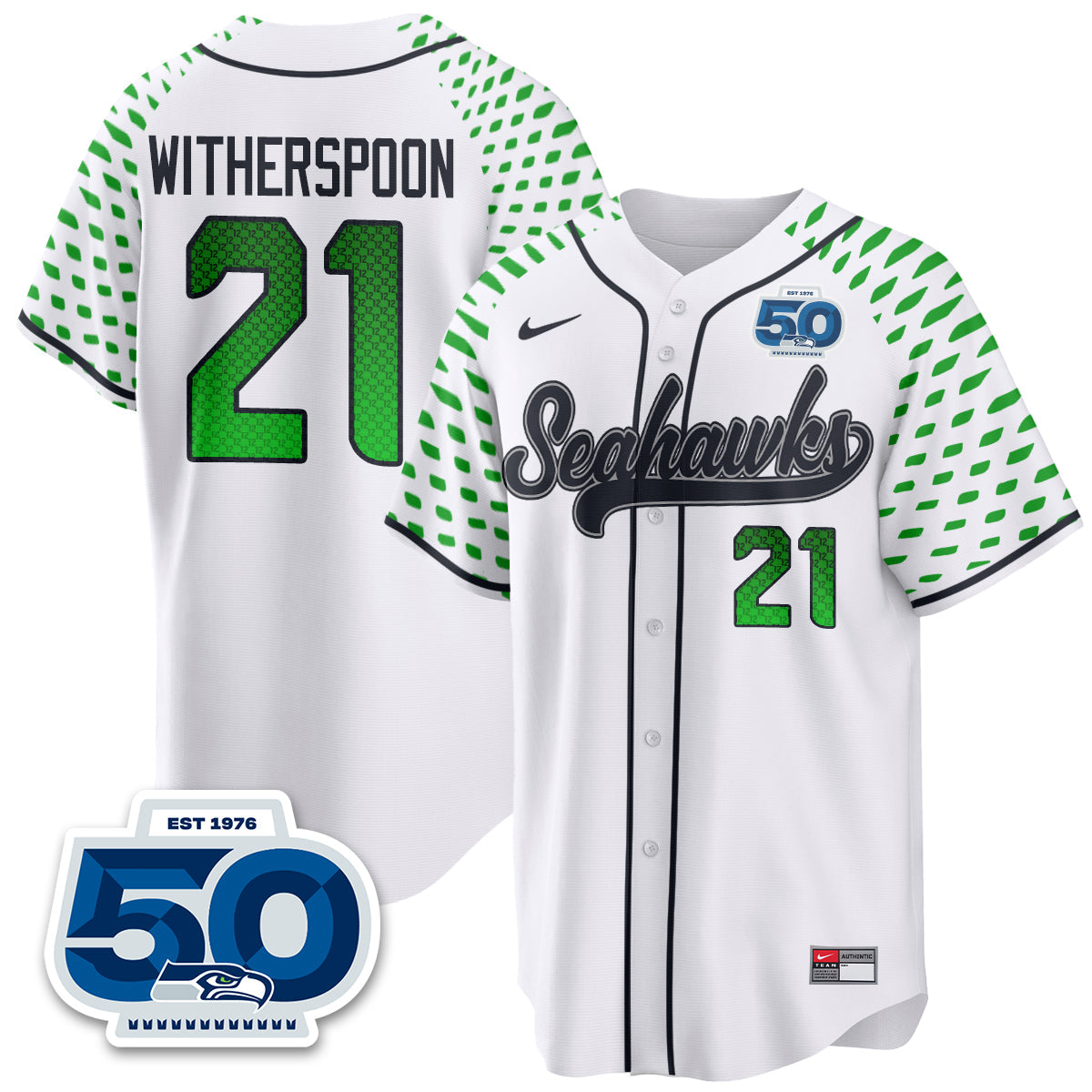 Seattle Seahawks 2025 Rivalries Vapor Limited Baseball Jersey - All Stitched