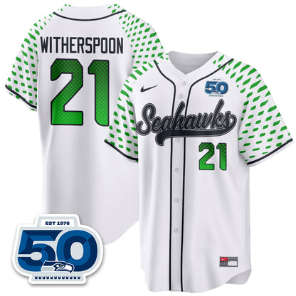 Seattle Seahawks 2025 Rivalries Vapor Limited Baseball Jersey - All Stitched