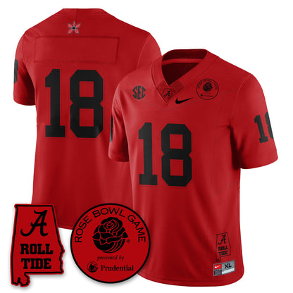 BAMA Stranger Things Rose Bowl Vapor Limited Football Jersey - All Stitched