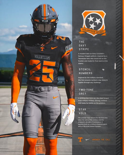 TENN 2025 Spirit Jersey - All Stitched