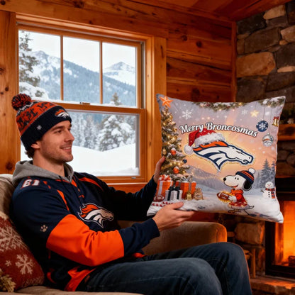 DEN x SNP | Premium Christmas Fleece Blanket & Throw Pillow